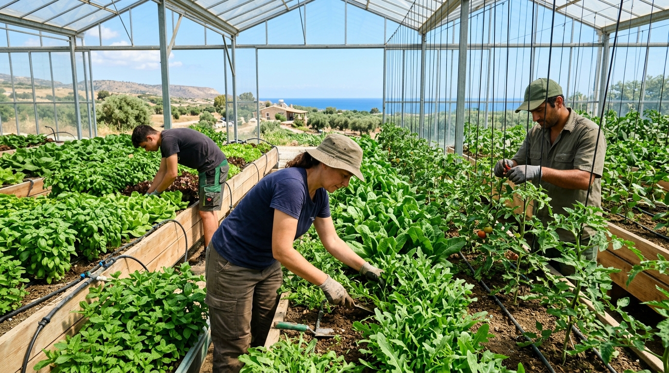 Cyprus Agriculture, Farming & Facility Cleaning Work Permit